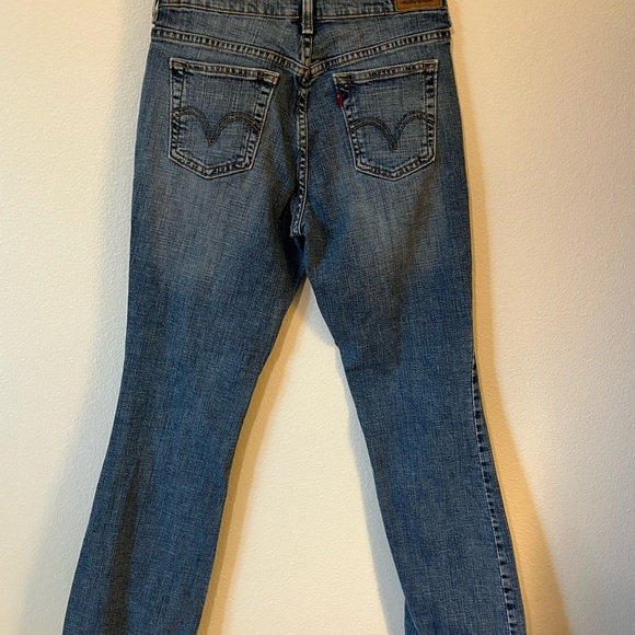 Classic Levi’s Bootcut 515 Blue Denim Jeans - Picture 1 of 10